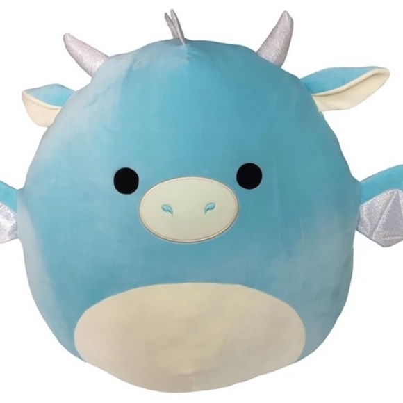 dark blue dragon squishmallow